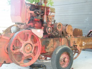 Self powered baler